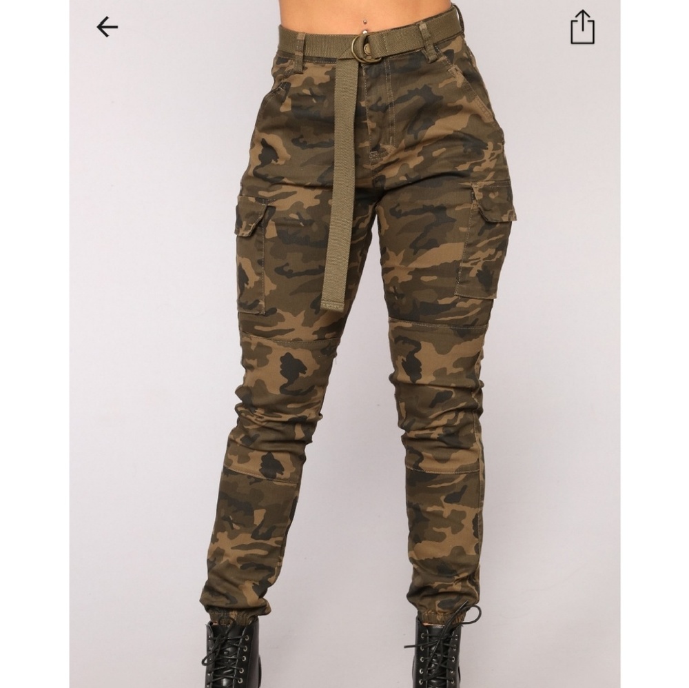 Camo Joggers